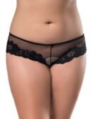 Black Floral Lace Knickers