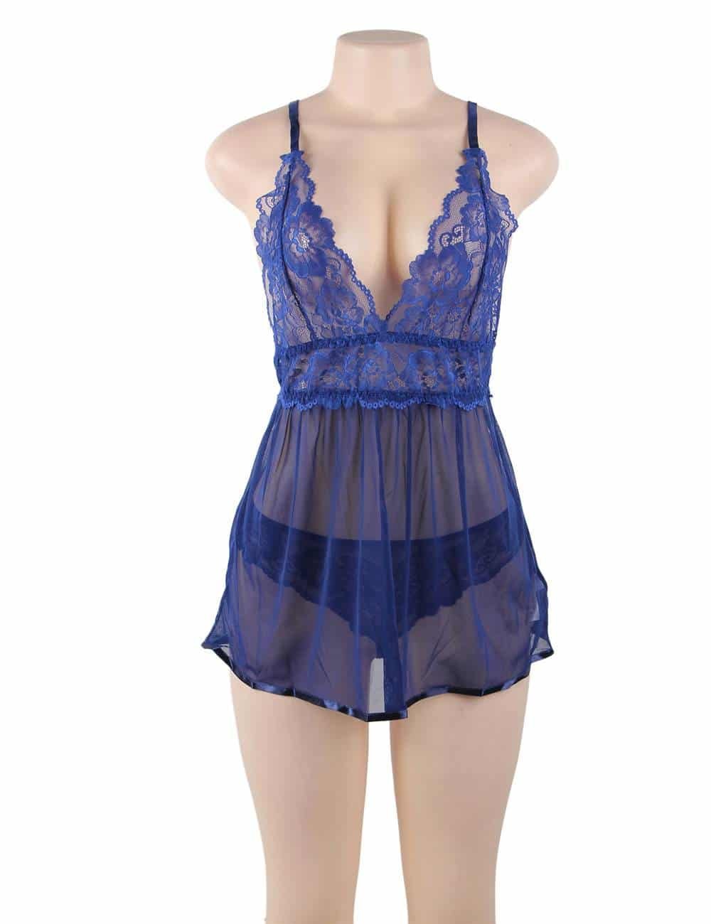 Plus Size Lingerie Factory 5x Sheer Babydoll - Image 6