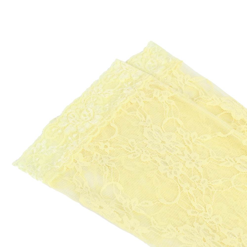 Sexy Yellow Halter V Neckline Lace Teddy with the Stocking - Image 12