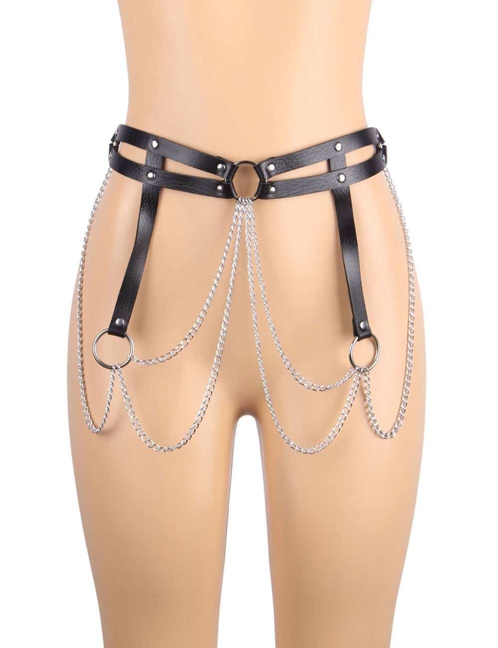 Punk Irregular Ring Trend Sexy Bandage Waist Chain Wild Jewelry Belt - Image 4