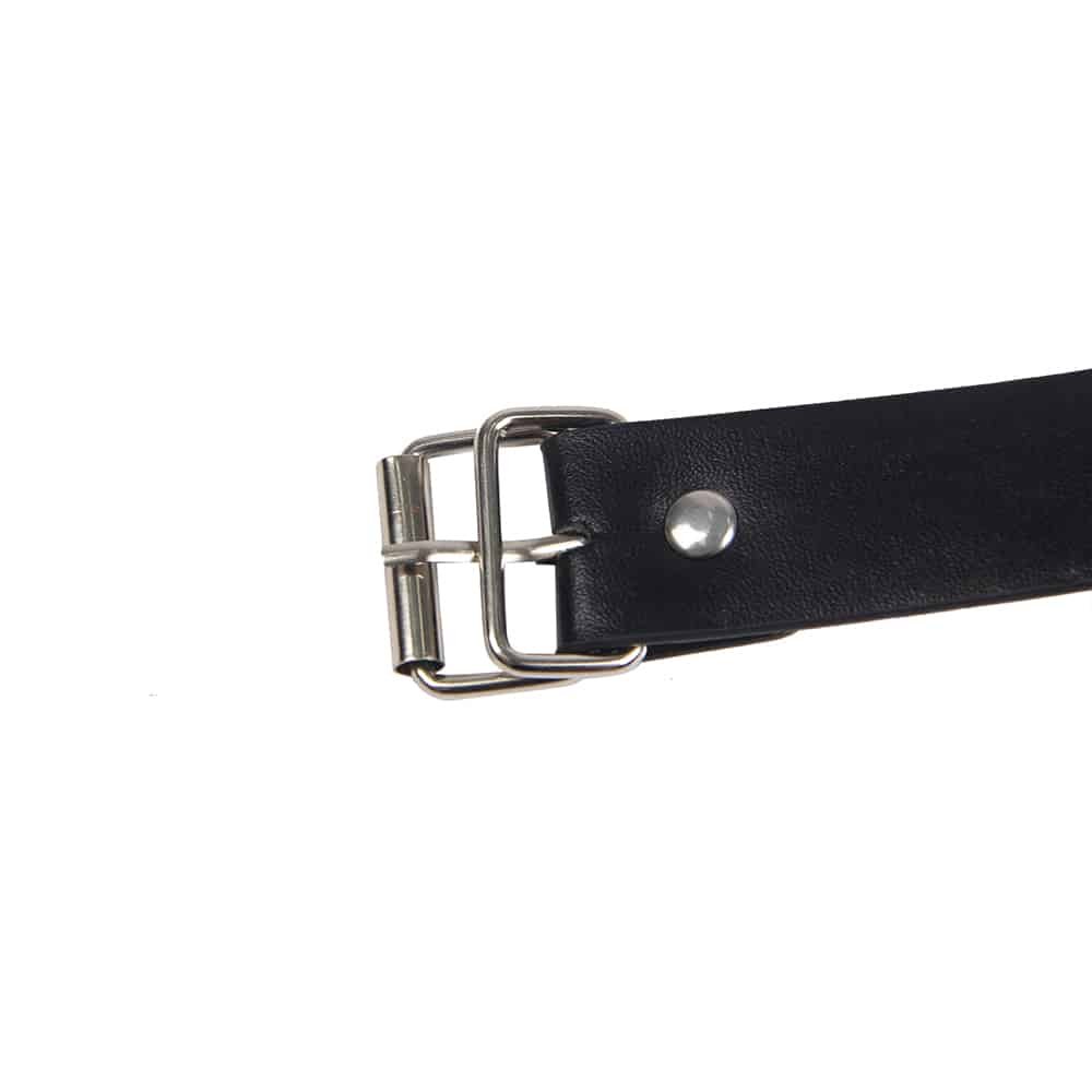 Black Breast Clip Bundling Leather Temptation Flirting Show Bondage - Image 7