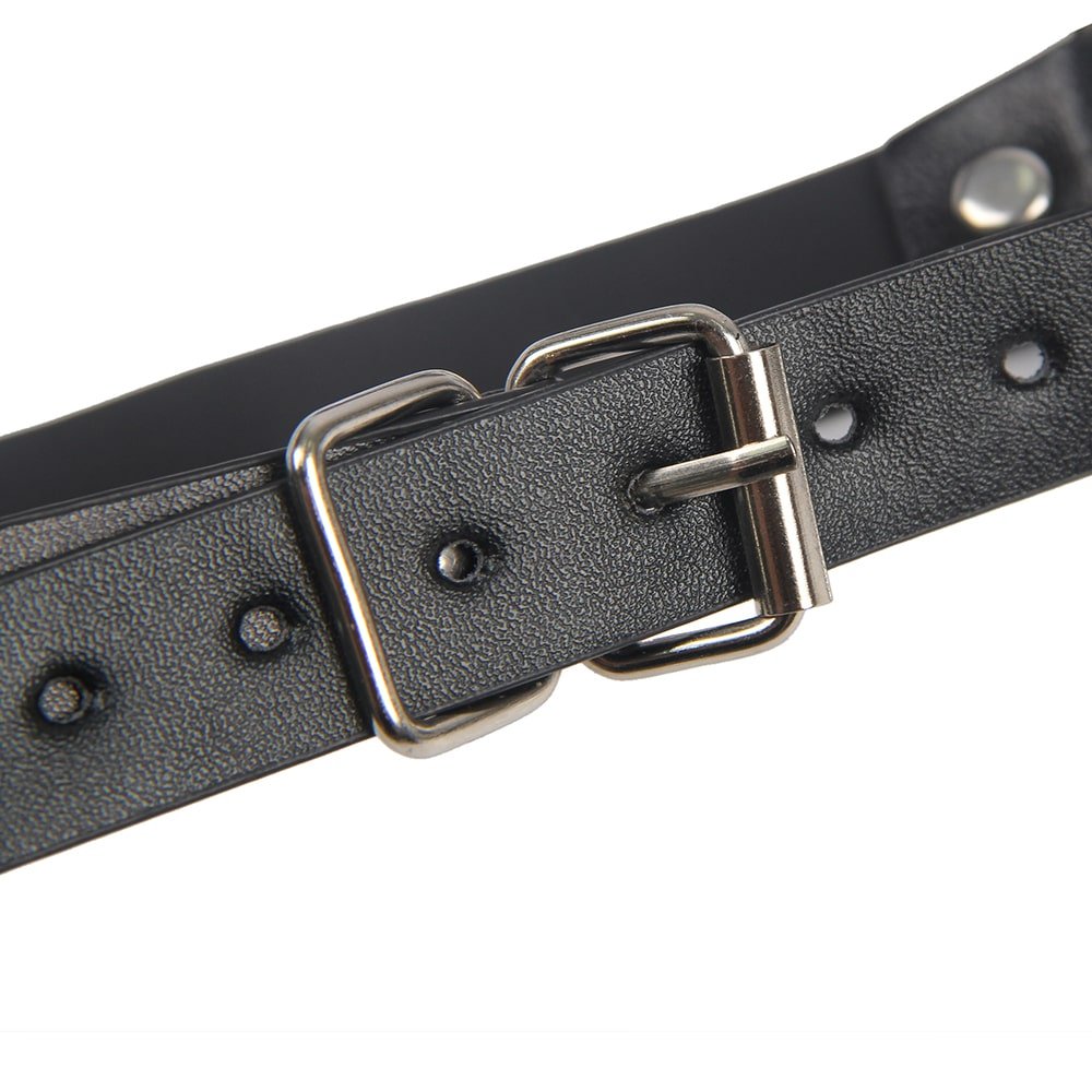 Black Breast Clip Bundling Leather Temptation Flirting Show Bondage - Image 8