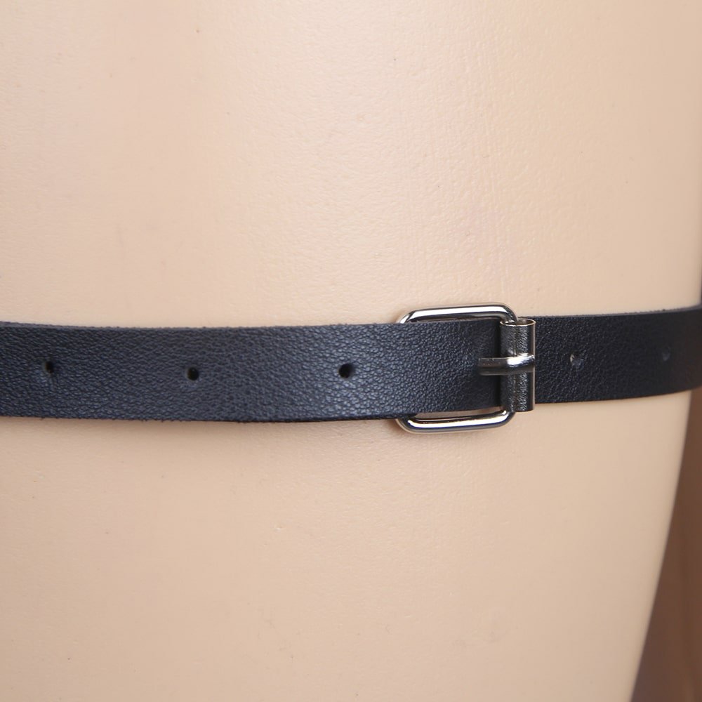 Adult SM PU and Chain Panties Body Restraint Harness Bondage - Image 8
