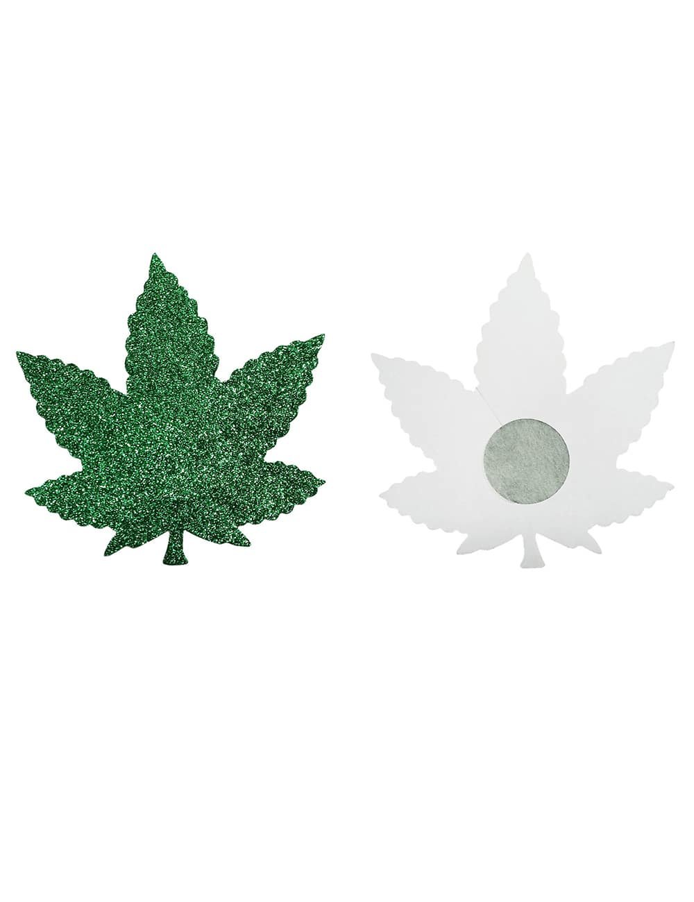 Green Leaf Shape Nipple Cover - Image 2