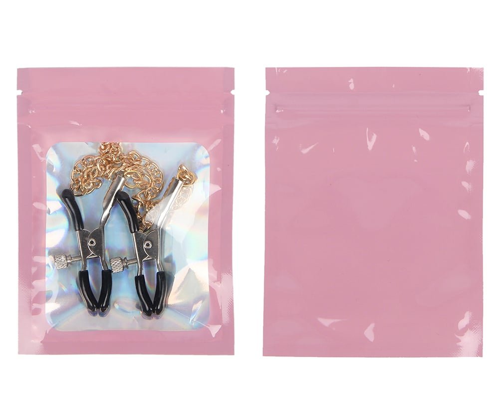 Gold Chain Nipple Clips Erotic Toy