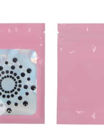 Black Acrylic Diamonds Nipple Cover