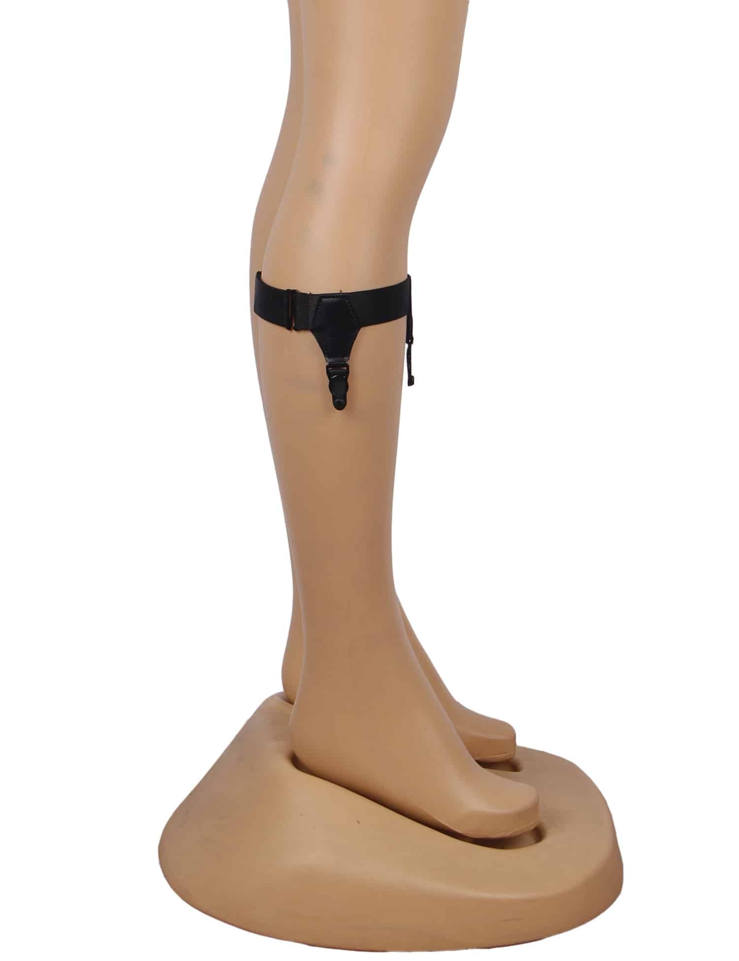 Black non-slip single leg loop with clip - Image 8
