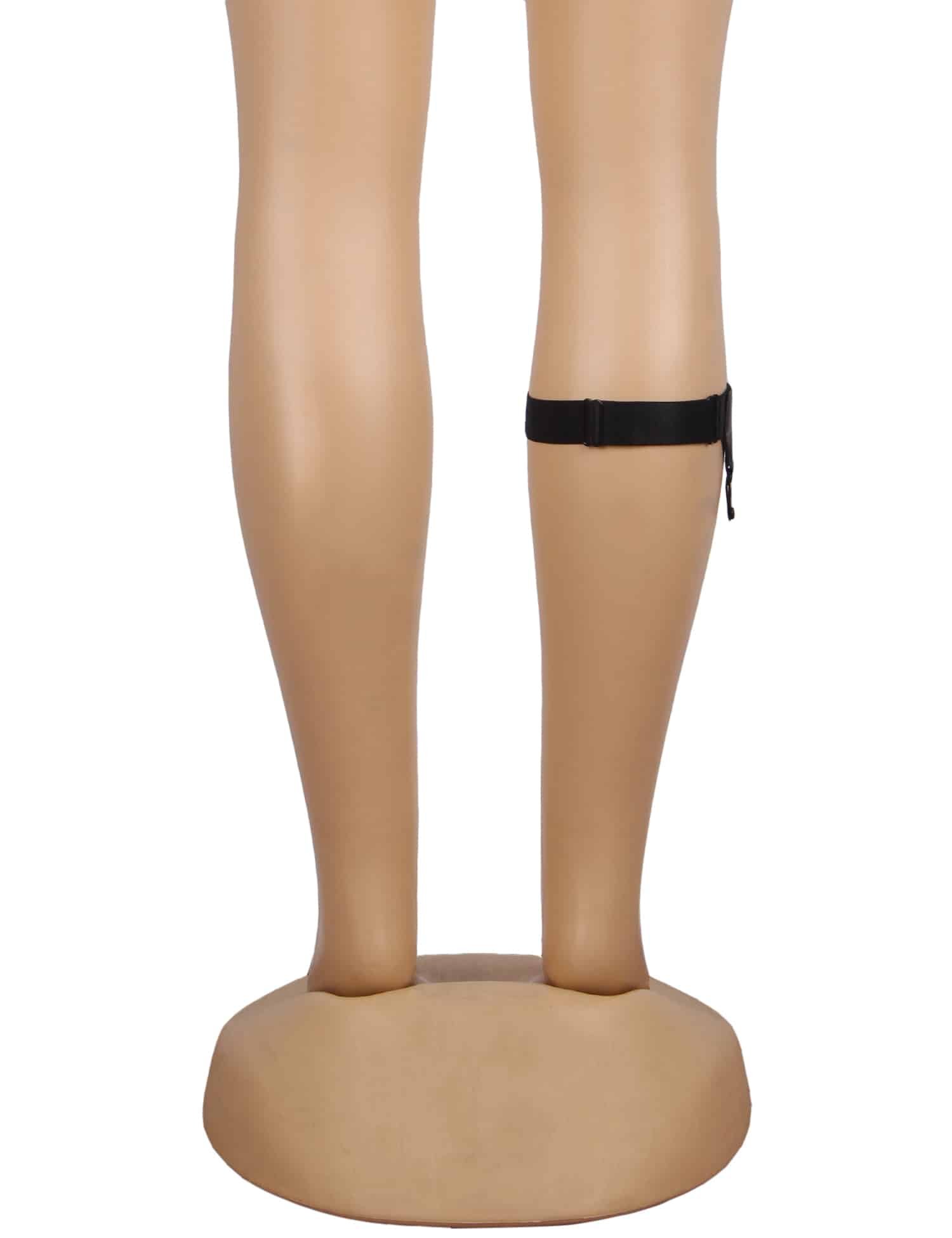 Black non-slip single leg loop with clip - Image 9