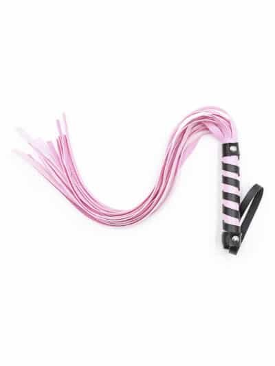 Pink Leather Whip Tease Play Adult Couple Game Toy