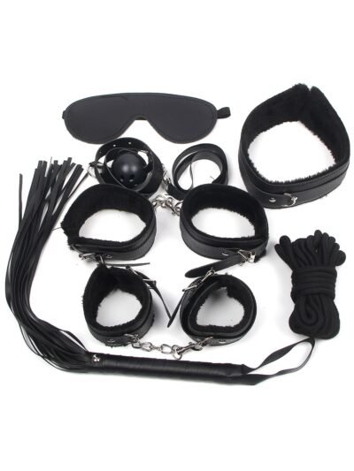 Black Leather Bondage Adult Sexy Toys Sm Sexy Product