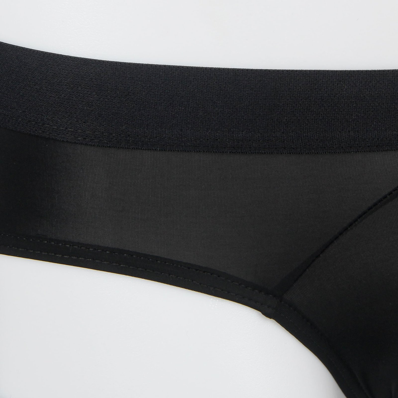 Black Ice Silk Strappy Sexy Men's Underwear - Image 8