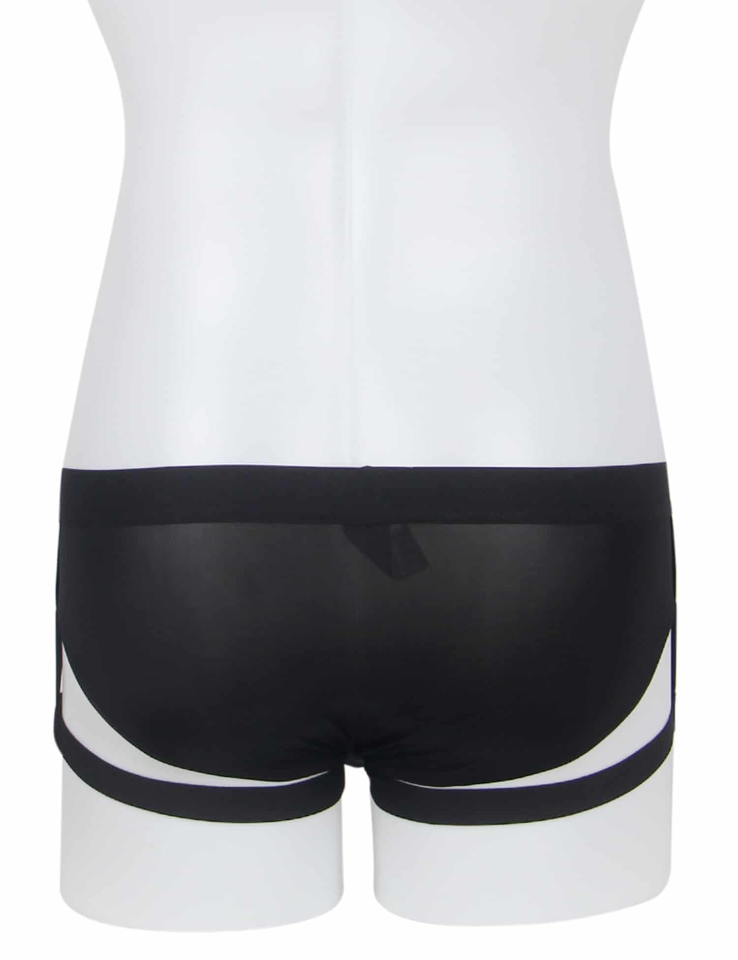 Black Ice Silk Strappy Sexy Men's Underwear - Image 6