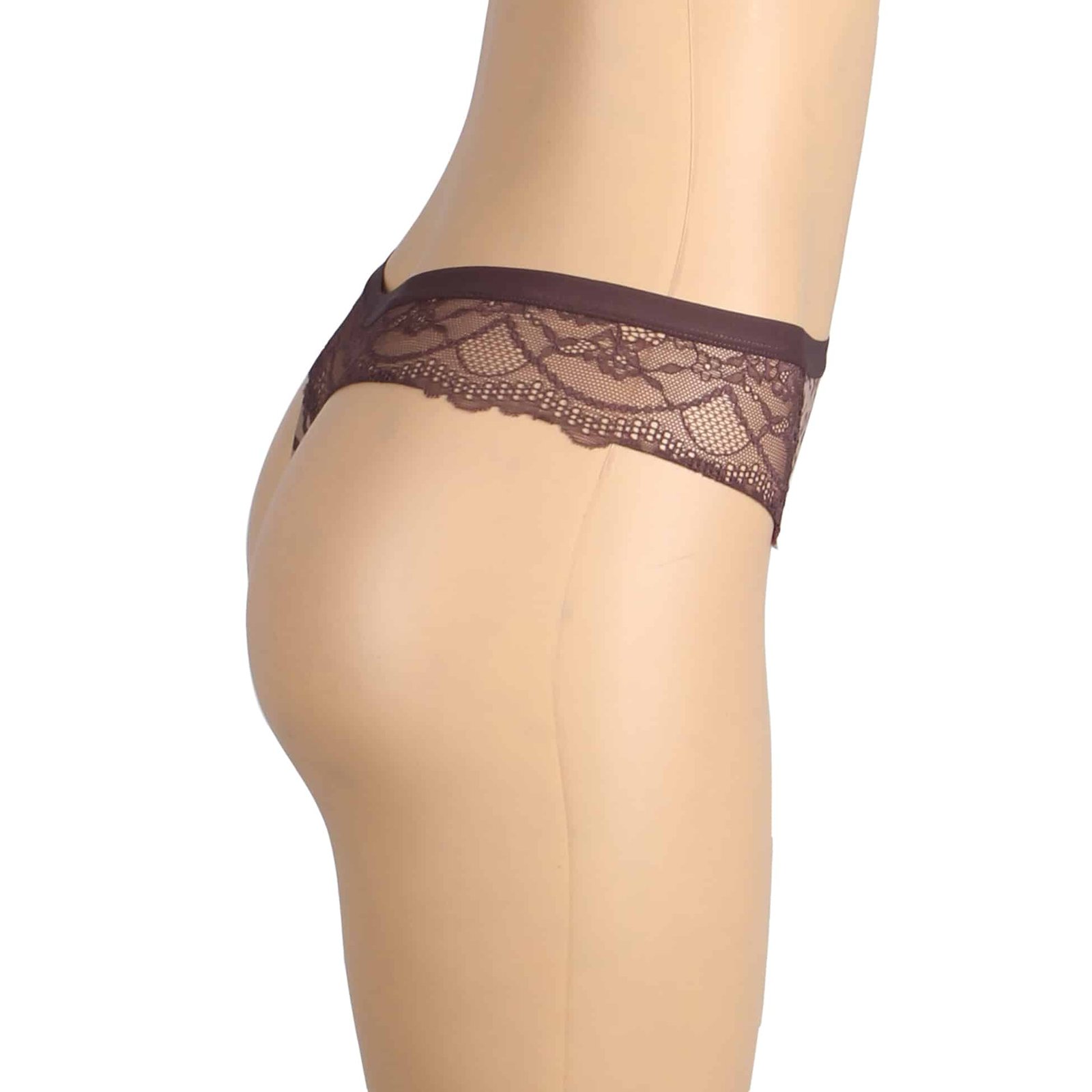 Lace Leopard Print Ice Silk Women Seamless Underwear - Image 6