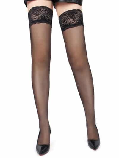 Wholesale Black lace Thigh High Stockings