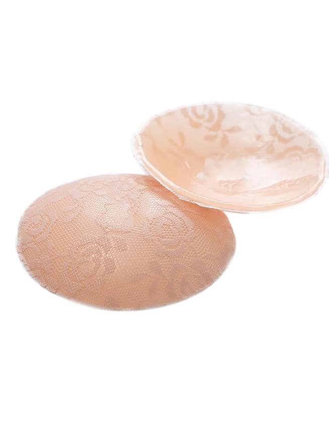 Nude Silicone Lace Nipple Covers - Image 3