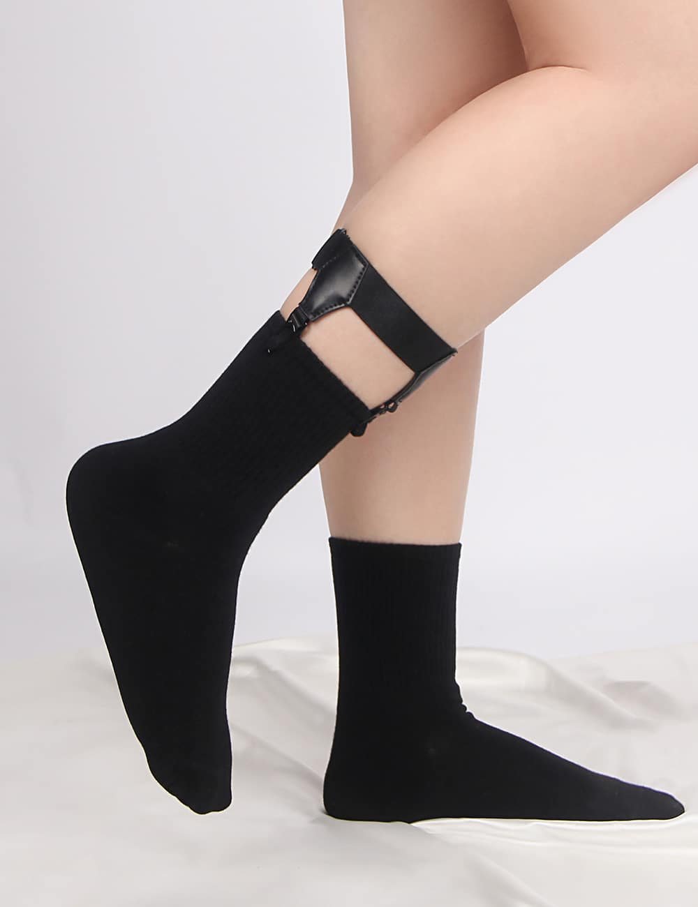 Black non-slip single leg loop with clip - Image 3