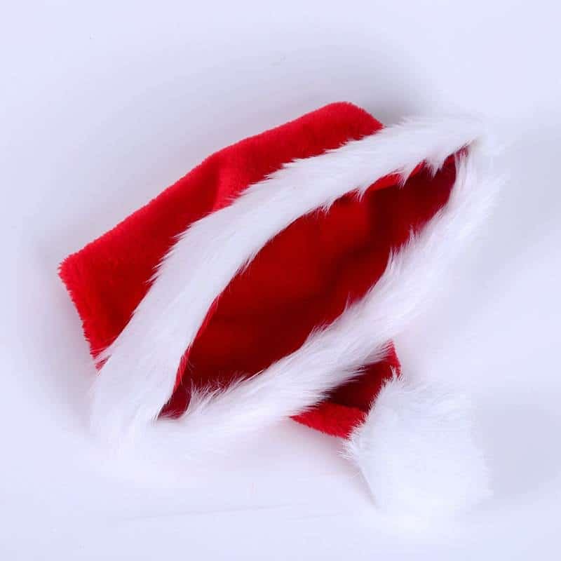 High Quality Plush Santa Hat - Image 3
