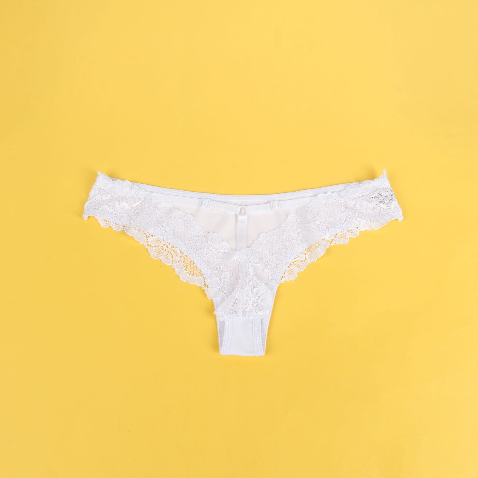White Sexy Lace Hollow Out Panty - Image 7