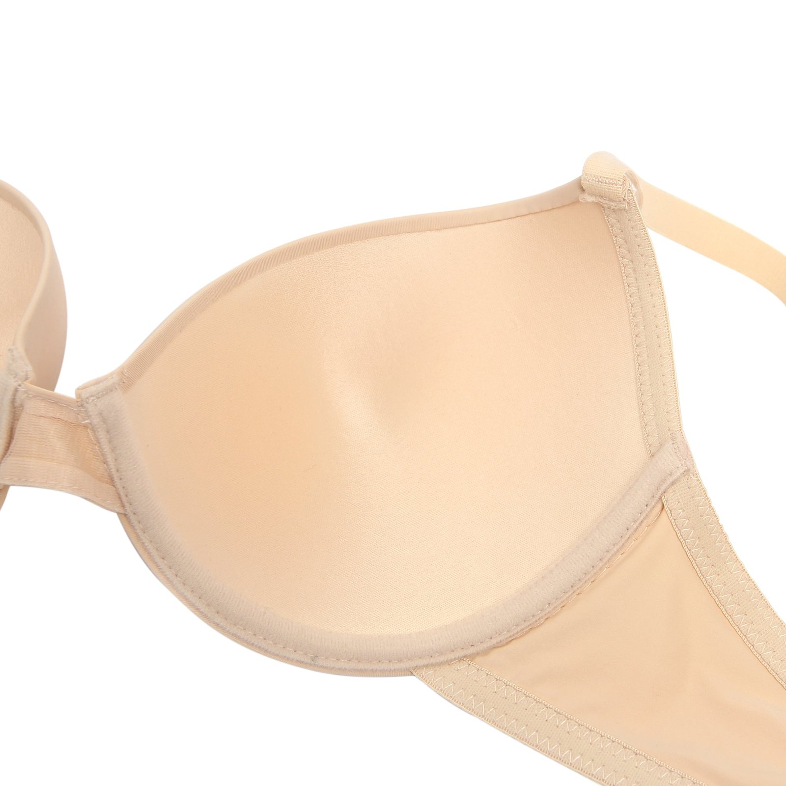 Nude Simple Smooth Women Underwire Bra - Image 13
