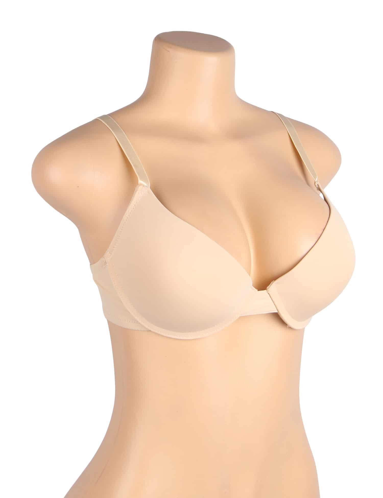 Nude Simple Smooth Women Underwire Bra - Image 6