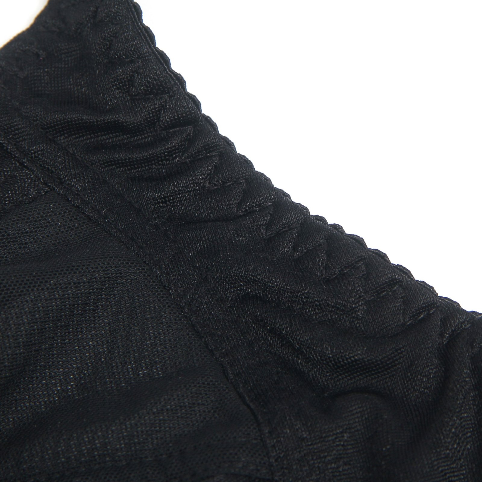 Black Sexy Mesh Jacquard Women Bra - Image 12