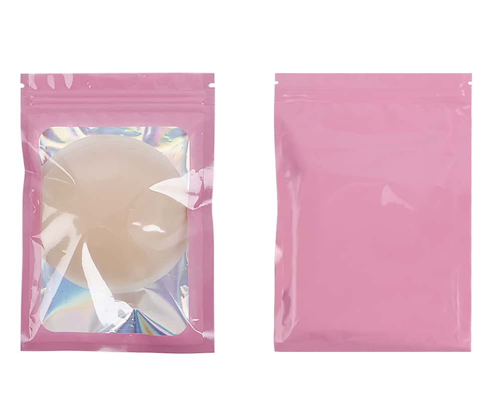 Skin Color Round No Glue Self Adhesive Silicone Nipple Pasties