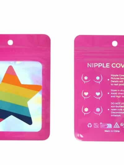 Rainbow Star Braless Nipple Cover