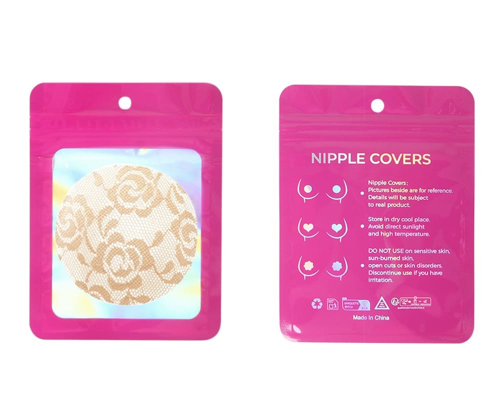 Nude Silicone Lace Nipple Covers