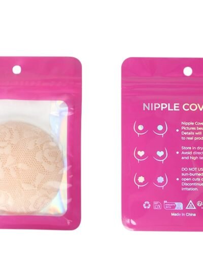 Nude Color Silicone Lace Lifting Nipple Covers