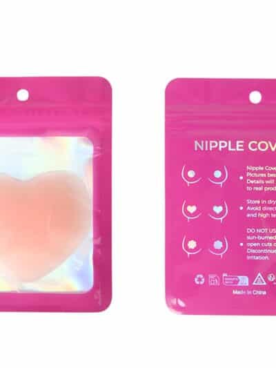 Nude Heart Shape Invisible Silicone Nipple Covers