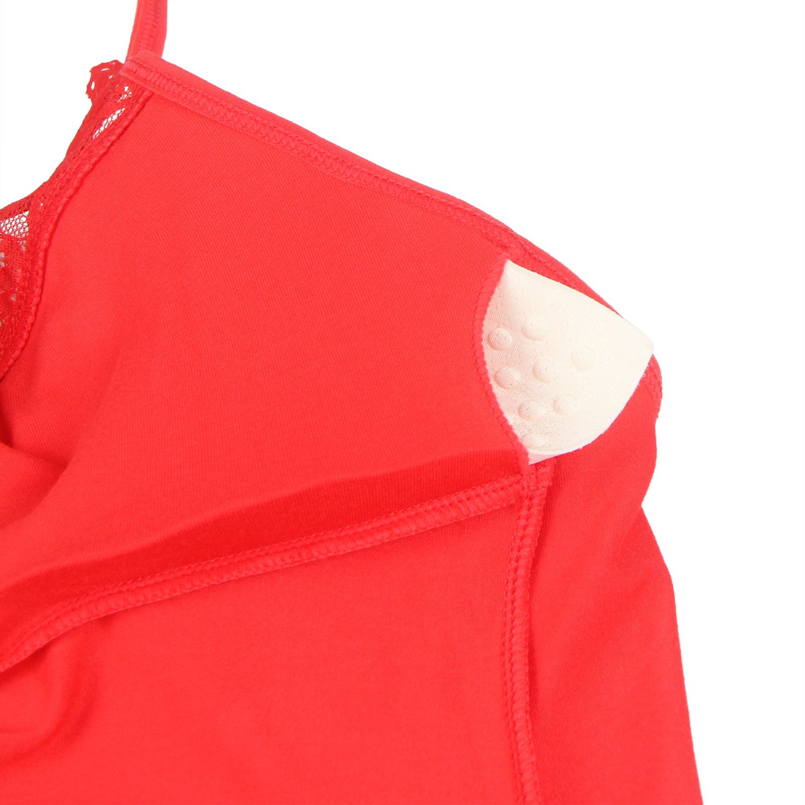 Red Sexy Modal Lace Suspender Nightwear - Image 16