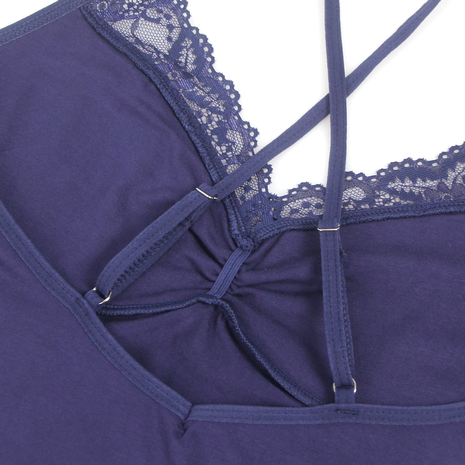 Blue Sexy Modal Lace Suspender Nightwear - Image 15